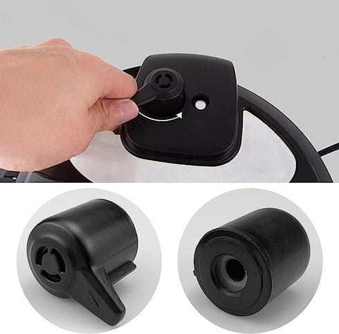 Electric Pressure Cooker Valve Gasket, Universal Valve Pressure Cooker Accessory Universal Set Anti Blocking Bracket Replacement for Normal Pressu...
