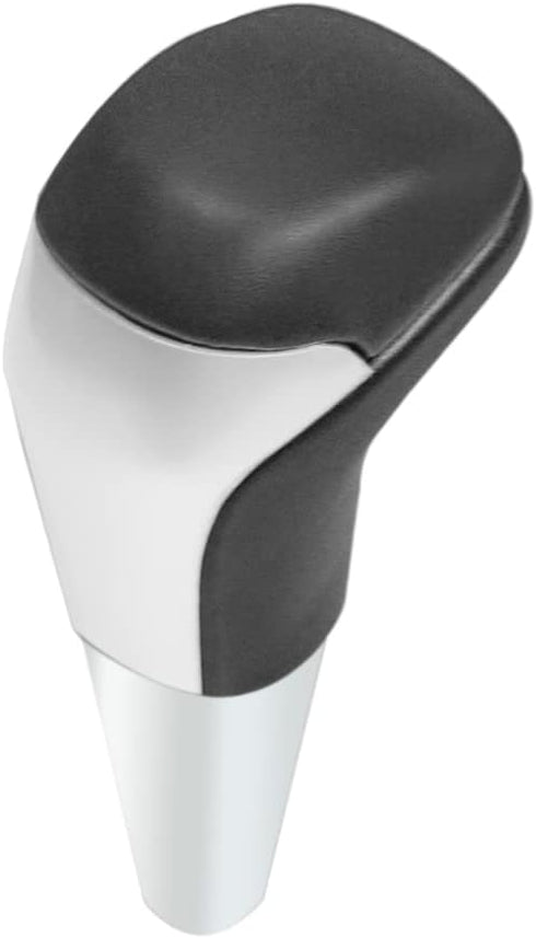 Gear Shift Knob Fit for Land Cruiser 2007-2021 Car Accessories ABS & Leather Inner Gear Shift Knob Replacement Silver...
