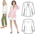 Style Arc Sewing Pattern - Vera Woven Blouse (Sizes 04-16)...