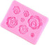 2PCS Rose Flowers silicone molds Cake Chocolate Mold wedding Cake Decorating Tools Fondant Sugarcraft Cake Molds...
