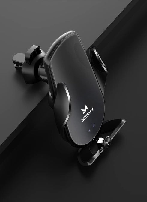 Wireless Car Charger Mount,Auto Clamping Air Vent Phone Holder for Car,New Upgraded Model,15W Qi Fast Charging/Magnetic DC Charging for All Mobile...