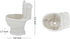Toilet Shaped Planter Small Succulent Pot Small Succulent Pots with Drainage, Indoor Plant Container Planter with Drainage Hole Home Office Desk G...