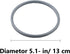 Thickened Sealing Rings Gaskets for Leak Proof, Fits LaElvish Garden Hummingbird Feeders Base Only...