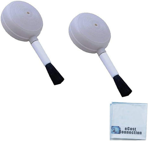 2 Air Dust Blower and Soft Brush for Digital Camera Lenses, LCD Screens and Cleaning Keyboards....