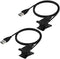 Kissmart 2-Pack Charger Cable for Fitbit Alta, Repalcement USB Charging Cable with 1m/3.3ft USB Cord for Fitbit Alta Smart Wristband Accessories...
