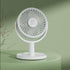 4 Speeds Strong Desk Fan with Elegant Apperance, Personal Portable Mini USB Fan, Quiet, 310 Degree Rotation, Detachable, Easy to Clean, Lightweigh...