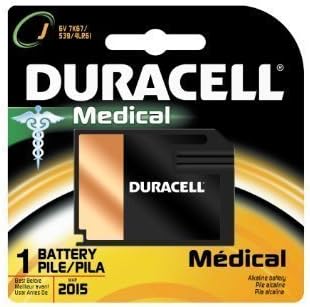 Duracell J Alkaline Battery 6 Volt 7K67B 1 Each (Pack of 2)...