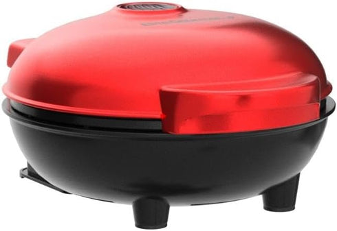Elite Gourmet EWM015R Electric Nonstick 4.5-inch Mini Waffle Maker, Belgian Waffles, Compact Design, Hash Browns, Keto, Snacks, Sandwich, Eggs, Ea...