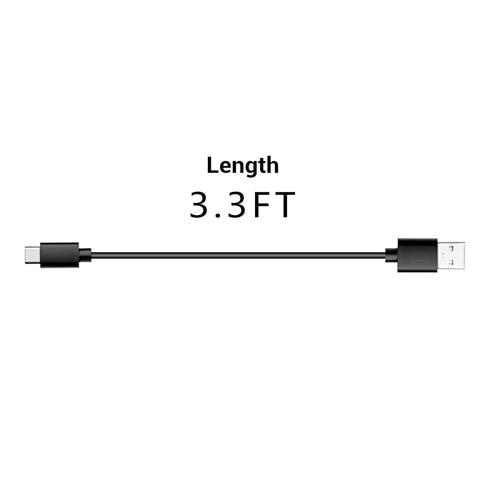 USB-C Charger Charging Cable Cord Compatible for Nebo Omni 2K 3K 2000, Slyde King 2K 500, 12K, Luxtreme, ThruNite T2 TT20 TC20 V2 Catapult V6, Oli...