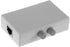 2 Ports 1x2 or 2x1 RJ45 Network Ethernet Port Switcher Modem Manual Sharing Switch Box Splitter Plug and Play...