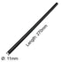 TrendBox Pack of 20 Black 11mmx270mm - Hot Melt Glue Sticks Strips Melting Adhesive for Handmade Craft DIY Home Office Project Craftwork Fix & Rep...