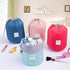 INVODA 4PCS Cosmetic Bag 4 Pieces Barrel Shaped Travel Makeup Bags Large Capacity Soft Waterproof Portable Drawstring Cosmetic Bag Multifunctional...