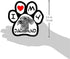 Imagine This Company Dog Picture Paw Shaped Pet Magnet; Removable Magnets for Cars, Fridges, Lockers & More, Stylish Pet Inspired Car Accessories,...