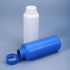 16.9 oz Plastic Reagent Bottle, Laboratory Grade High-Density Polyethylene Bottle, Wide Mouth with Screw Cap, Plastic Sample Bottles for Classroom...