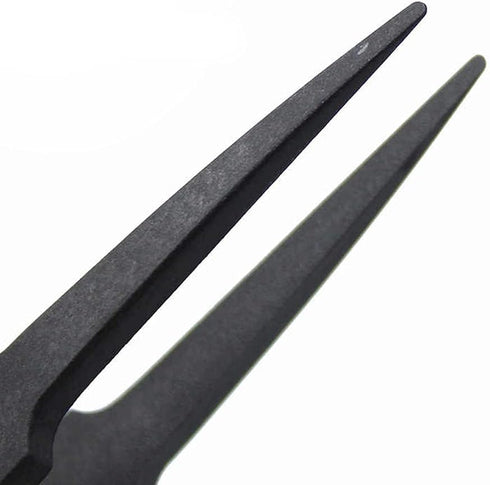 MMOBIEL 5Pcs Anti-static Multifunctional Plastic Precision Tweezers Set, Pointed Tip Tweezers for Electronics, Jewelry-Making, Laboratory Work, Re...