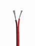 18 AWG Wire Electrical Wires - Flexible Silicone Wire 2 Conductor Parallel Wire (Black 66ft Red 66ft) Stranded Wire Electronic Hook up Wire...