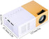 Mini Projector,1080P HD Portable Mini Private Home Theater Projector,Outdoor&Indoor LED Movie Projector,Suitable for Party Traveling Camping...