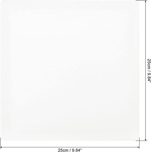 PATIKIL Paint Canvases Panel for Painting, 3 Pack 10x10 Inch Square Wood Frame Stretched Blank Art Board Panels for Acrylic, Oil, Tempera Painting...