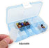 4 Pcs 15 Grids 6.85 Inch x 3.85 Inch Adjustable Small Removable Clear Plastic Jewelry Organizer Divider Storage Box Jewelry Earring Tool Container...