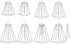 McCall Pattern Company McCall's Women's Knee Length Pleated Skirt, Sizes 14-22 Sewing Pattern...