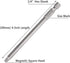 6Pcs 1/4 Inch Shank Long Magnetic Square Head Screwdriver Bits Set Power Tools SQ1 SQ2 SQ3 (100mm)...