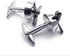 Plane Airplane Aircraft Propeller Mens Shirts Cufflinks Wedding, Black Silver, 1 Pair Set...