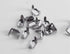100 Pcs Leather Staples Staple Fasteners Holders Copper for Belt Clip Keeper Leathercraft Zippers Buckles...
