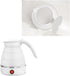 Travel Collapsible Electric Kettle, Silicone Collapsible Heating Water Boiler, Portable Tea Kettle for Coffee Fast Water Boiling Pot with Separabl...