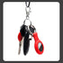 AirTag Keyring Silicone Case with Hook for Apple Air Tag GPS Tracker Bluetooth. Safety; Keys, Bags, Luggage, Bikes, Dog Cat Collar Anti- Lost Anti...