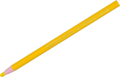 Peel-Off Yellow Grease Pencils/China Marker/wax pencil for Glass, Cellophane, Vinyl, Metal, Etc. (12 Pencils)...