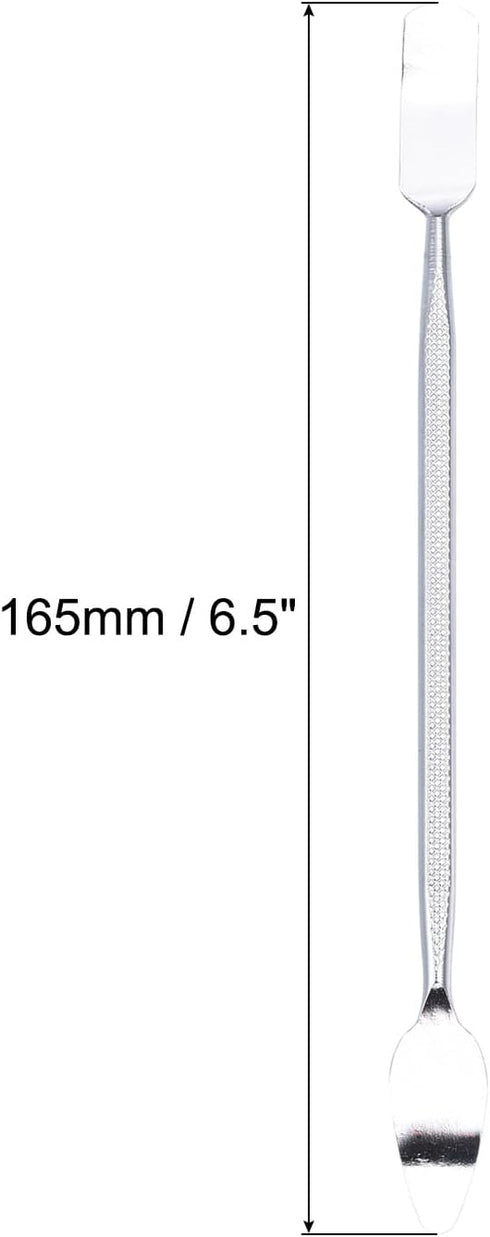 MECCANIXITY 3pcs Metal Spudger Mini Crowbar Flat Head Stainless Steel Pry Bar Opening Tools for Mobile Phone Disassembly Repair 6.5x0.43x0.5...