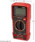 Multimeter Voltage Tester - Digital Volt Meter with Backlit Display and Needle Probes for AC/DC Voltage, DC Current, and Wire Continuity by Stalwa...