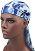 Military Camouflage Premium Silky Durags with Long Tail Colorful 360 Waves Doo rag for Men Du rag Cap (3/4 Packed)...