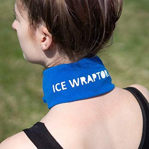 Ice Wraptor Bandana + Insert: Just Add Water. Keep Neck, Head, and Joints Cool. Portable Ice Therapy for Pain Relief.Adjustable Fit, Lightweight C...