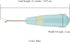 HAHIYO Blue Rubber Seam Ripper Ergonomic Grip Thread Stitch Remover Tool Sewing Stitch Cutter Thread Ripper Unpicker Sewing Accessory&Supply for C...