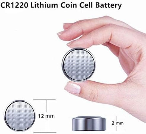 15 Count CR1220 Battery 3V Lithium Button Cell Coin 1220 Batteries...