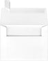 LUXPaper A2 Invitation Envelopes | Peel & Press | 4 3/8" x 5 3/4" | White Linen | 80lb. Text | 50 Qty...