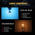YM E-Bright T10 194 Led Bulb 168 W5W 2825 LED Light for Car Interior Lights Dome Map Trunk Dashboard Bulb License Plate Light 5050 5SMD DC 12V Ice...