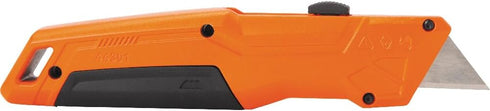 Klein Tools 44312 2-Piece Folding Utility Knife and Slide-Out Knife Set, FLICKBLADE, Retractable with On-Tool Blade Storage, Includes 5 Blades...