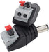 DC Power Connector Plug 10 Pairs Male and Female DC Connector 5.5mm x 2.1mm Power Jack Plug Adapter Socket for CCTV Camera and Led Strip...
