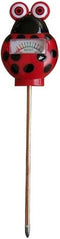 Simply Conserve AM Conservation Group Red Ladybug Indoor & Outdoor Soil Moisture Meter - Ladybug Themed Moisture Meter for Plants with Easy-to-Rea...