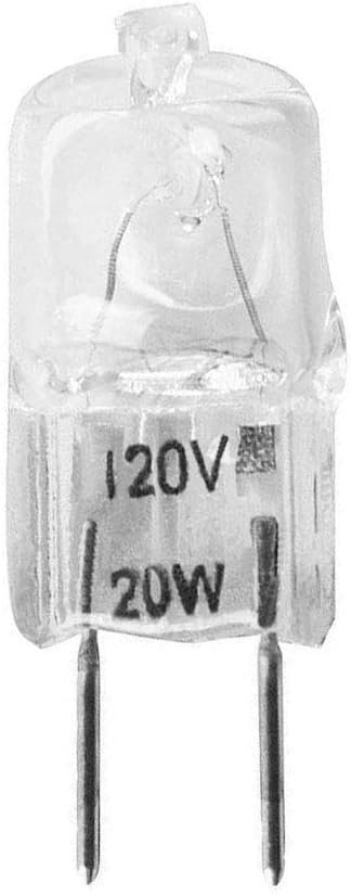 4 Pack WB36X10213 Bulbs for Halogen GE Microwave Oven G8 120V 20W Bulb Replacement WB25X10019 WB08X10050 WB36X10246...