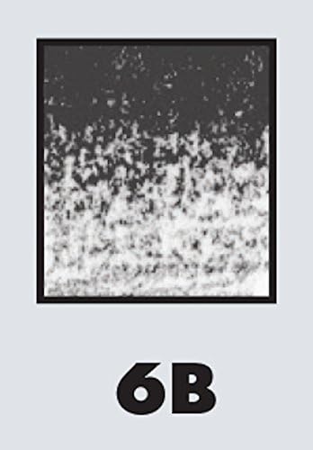 Koh-I-Noor Toison d'Or Graphite Pencil, 6B Degree, 2 Pack (FA1900.6BBC)...