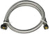 Plumb Pak PP23808 Ez Faucet Supply Tube, 3/8 X 1/2 In, Compression X Fip, 30 In L, Stainless Steel, 30 Inches...