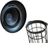Black Suet Ball Bird Feeder Outdoor Hanging Wire Steel Metal Fat Ball Feeder for Wild Birds...