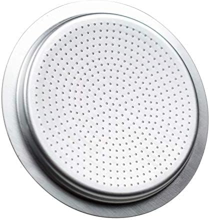 Univen 2.5" (64mm) Espresso Filter and Gasket Seals Compatible with Bialetti 6 Cup Aluminum Espresso Makers...