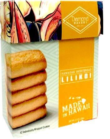 Diamond Bakery Lilikoi Hawaiian Shortbread Cookies...