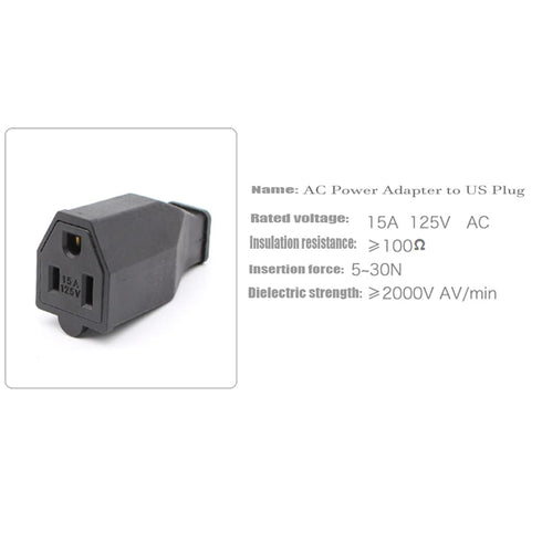 Straight Blade Plug, Extension Cord Ends ,Male Female Replacement Plug,3Wire Male Plug and Female Connector Straight Blade Plug , 15 Amp 125 Volt,...