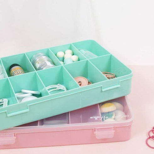 Craftelier - Mini Organizing Box with 1 Compartment for Scrapbooking and Craft Materials | Dimensions 14.6 x 9.1 x 3.2 cm (5.75“ x 3.6” x 1.25") -...