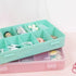 Craftelier - Mini Organizing Box with 1 Compartment for Scrapbooking and Craft Materials | Dimensions 14.6 x 9.1 x 3.2 cm (5.75“ x 3.6” x 1.25") -...